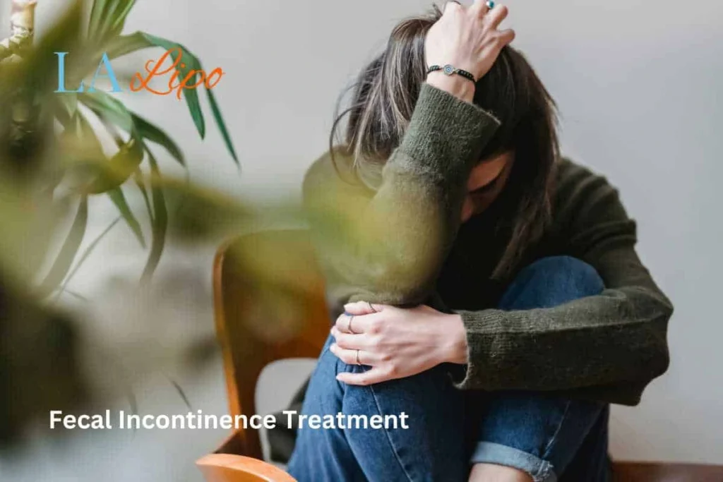 woman worried about fecal incontinence diet Havant