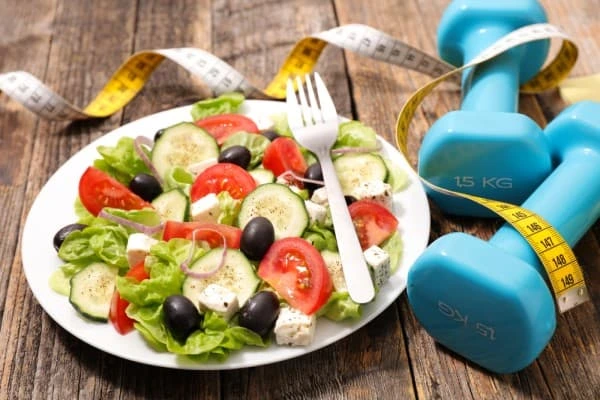 Example of good diet and exercise Havant