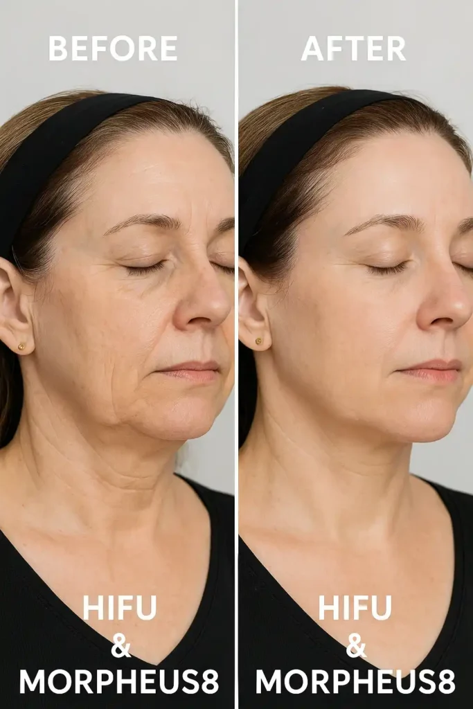 HIFU & Morpheus8 treatment results Havant - book in today!