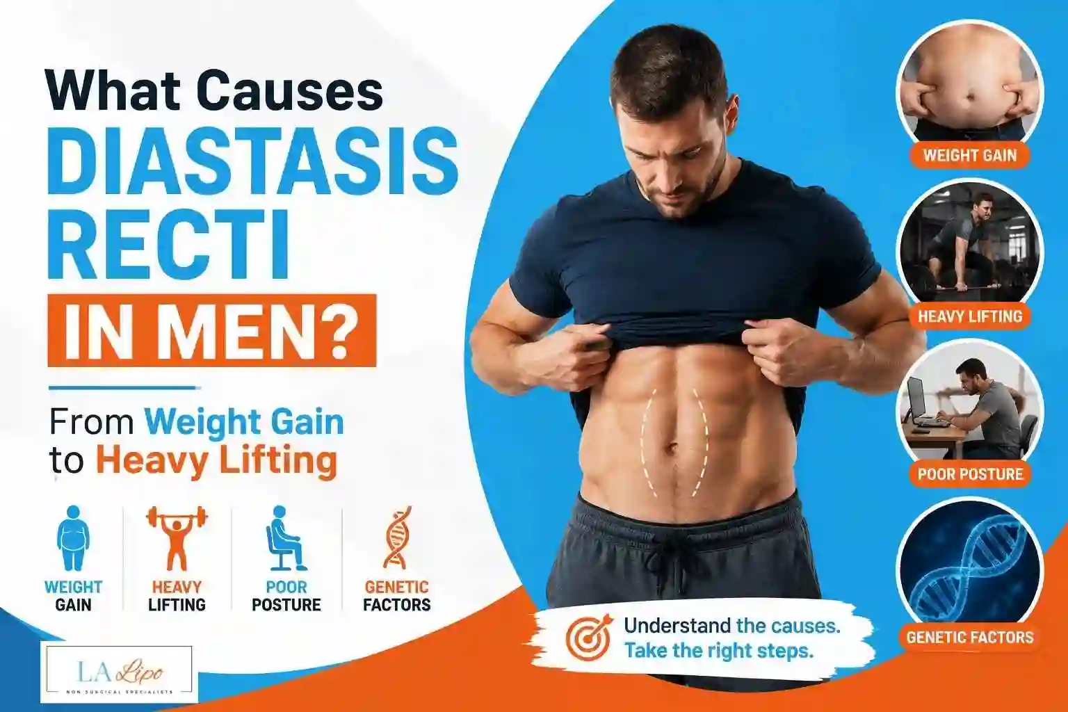 What Causes Diastasis Recti in Men? From Weight Gain to Heavy Lifting Havant